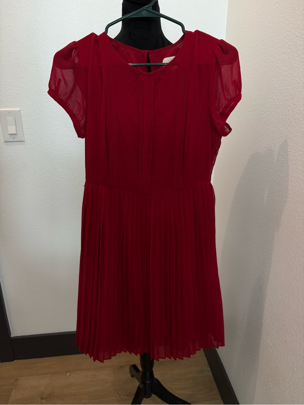 LOFT Red Petite Dress